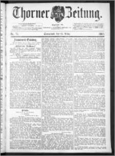 Thorner Zeitung 1893, Nr. 72