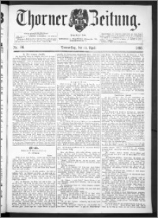 Thorner Zeitung 1893, Nr. 86