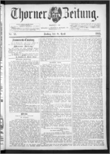 Thorner Zeitung 1893, Nr. 99