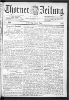 Thorner Zeitung 1893, Nr. 144