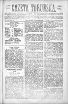 Gazeta Toruńska 1869.11.11, R. 3 nr 260