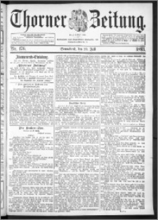 Thorner Zeitung 1893, Nr. 176