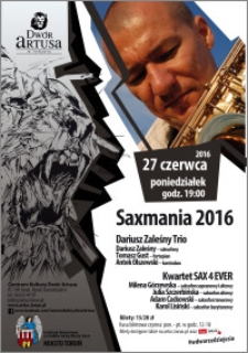 Saxmania 2016 : 27 czerwca 2016
