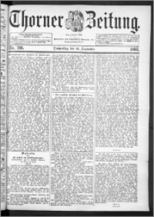 Thorner Zeitung 1893, Nr. 216
