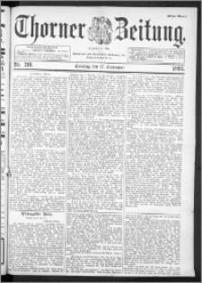 Thorner Zeitung 1893, Nr. 219 Erstes Blatt