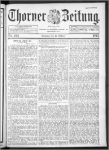 Thorner Zeitung 1893, Nr. 243 Zweites Blatt