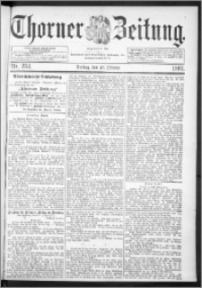 Thorner Zeitung 1893, Nr. 253