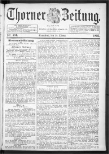 Thorner Zeitung 1893, Nr. 254