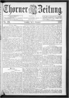 Thorner Zeitung 1893, Nr. 261