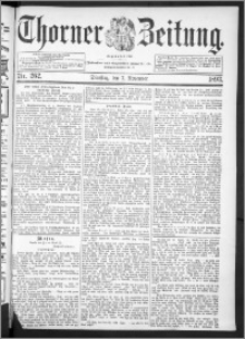 Thorner Zeitung 1893, Nr. 262