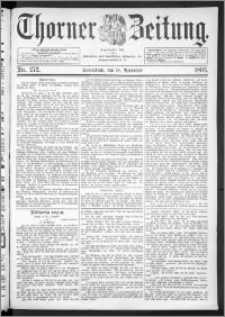 Thorner Zeitung 1893, Nr. 272