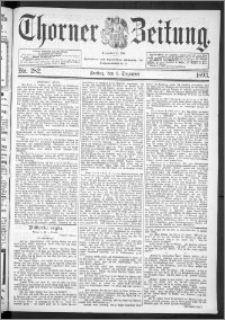 Thorner Zeitung 1893, Nr. 282