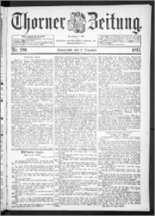 Thorner Zeitung 1893, Nr. 289