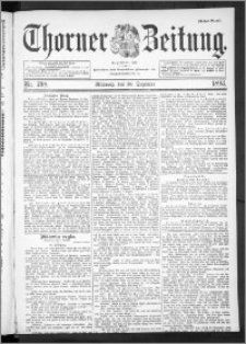 Thorner Zeitung 1893, Nr. 298 Erstes Blatt