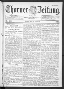 Thorner Zeitung 1893, Nr. 300 Erstes Blatt