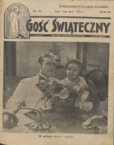 Gość Świąteczny 1932.07.03 R. XXXVI nr 27