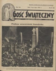 Gość Świąteczny 1932.07.17 R. XXXVI nr 29