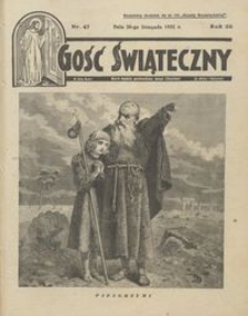 Gość Świąteczny 1932.11.20 R. XXXVI nr 47