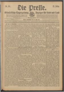 Die Presse 1911, Jg. 29, Nr. 134 Zweites Blatt, Drittes Blatt