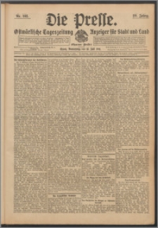 Die Presse 1911, Jg. 29, Nr. 162 Zweites Blatt, Drittes Blatt