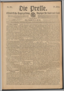 Die Presse 1911, Jg. 29, Nr. 164 Zweites Blatt, Drittes Blatt