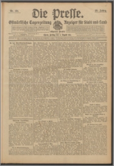 Die Presse 1911, Jg. 29, Nr. 181 Zweites Blatt, Drittes Blatt