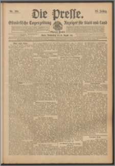 Die Presse 1911, Jg. 29, Nr. 186 Zweites Blatt, Drittes Blatt