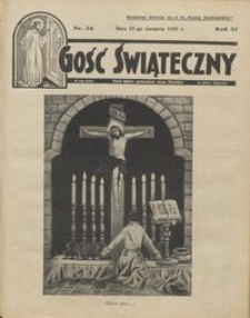 Gość Świąteczny 1933.08.27 R. XXXVII nr 34