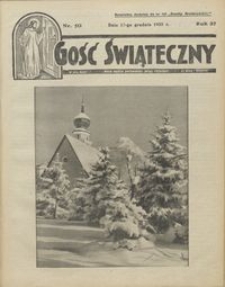 Gość Świąteczny 1933.12.17 R. XXXVII nr 50