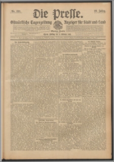 Die Presse 1911, Jg. 29, Nr. 235 Zweites Blatt, Drittes Blatt
