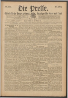 Die Presse 1911, Jg. 29, Nr. 243 Zweites Blatt, Drittes Blatt, Viertes Blatt, Fünftes Blatt, Sechstes Blatt