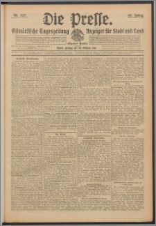 Die Presse 1911, Jg. 29, Nr. 247 Zweites Blatt, Drittes Blatt