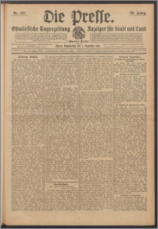 Die Presse 1911, Jg. 29, Nr. 287 Zweites Blatt, Drittes Blatt, Viertes Blatt