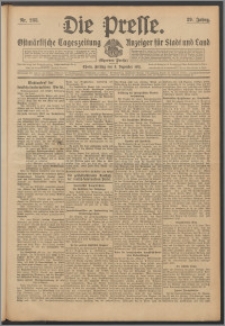Die Presse 1911, Jg. 29, Nr. 288 Zweites Blatt, Drittes Blatt, Viertes Blatt