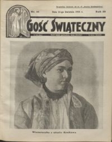 Gość Świąteczny 1934.04.22 R. XXXVIII nr 16