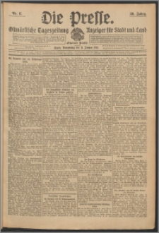 Die Presse 1912, Jg. 30, Nr. 8 Zweites Blatt, Drittes Blatt