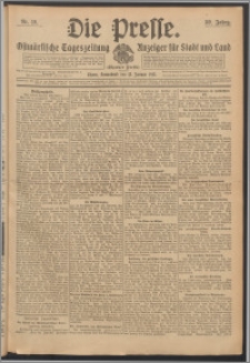 Die Presse 1912, Jg. 30, Nr. 10 Zweites Blatt, Drittes Blatt