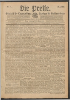 Die Presse 1912, Jg. 30, Nr. 14 Zweites Blatt, Drittes Blatt