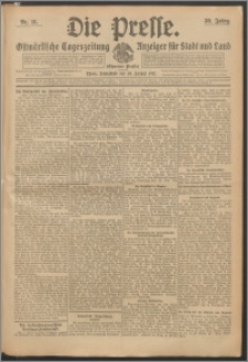 Die Presse 1912, Jg. 30, Nr. 16 Zweites Blatt, Drittes Blatt