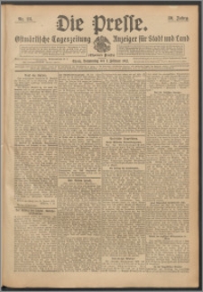 Die Presse 1912, Jg. 30, Nr. 26 Zweites Blatt, Drittes Blatt