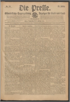 Die Presse 1912, Jg. 30, Nr. 32 Zweites Blatt, Drittes Blatt