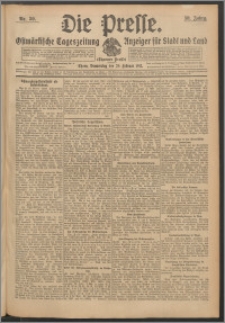 Die Presse 1912, Jg. 30, Nr. 50 Zweites Blatt, Drittes Blatt