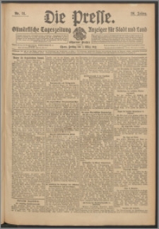 Die Presse 1912, Jg. 30, Nr. 51 Zweites Blatt, Drittes Blatt