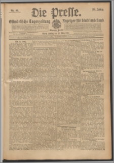 Die Presse 1912, Jg. 30, Nr. 69 Zweites Blatt, Drittes Blatt