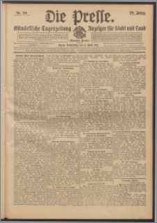 Die Presse 1912, Jg. 30, Nr. 80 Zweites Blatt, Drittes Blatt, Viertes Blatt