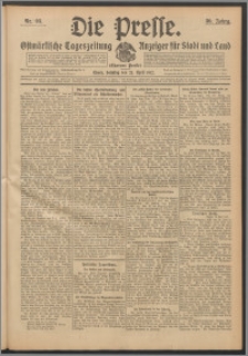 Die Presse 1912, Jg. 30, Nr. 93 Zweites Blatt, Drittes Blatt, Viertes Blatt, Fünftes Blatt