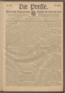Die Presse 1912, Jg. 30, Nr. 105 Zweites Blatt, Drittes Blatt, Viertes Blatt