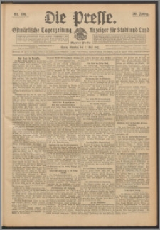 Die Presse 1912, Jg. 30, Nr. 106 Zweites Blatt, Drittes Blatt