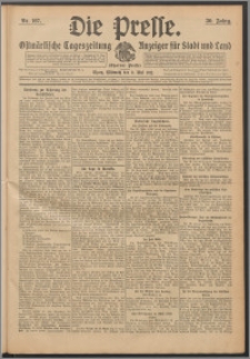 Die Presse 1912, Jg. 30, Nr. 107 Zweites Blatt, Drittes Blatt