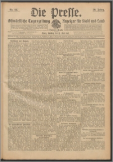 Die Presse 1912, Jg. 30, Nr. 111 Zweites Blatt, Drittes Blatt, Viertes Blatt, Fünftes Blatt